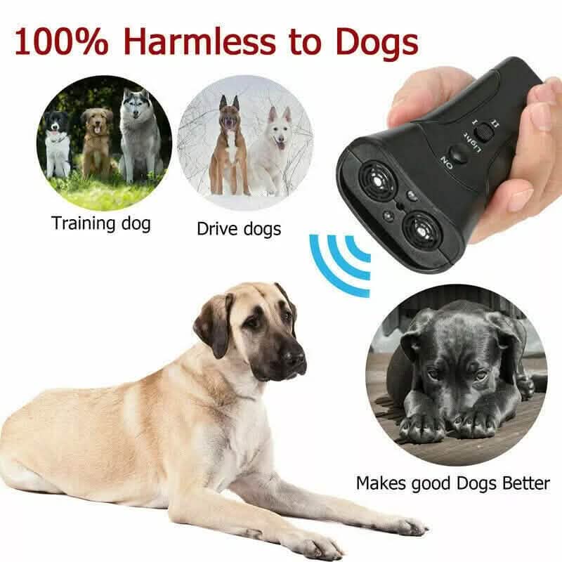 Dispositif de contrôle anti-aboiement ultrasonique pour chiens