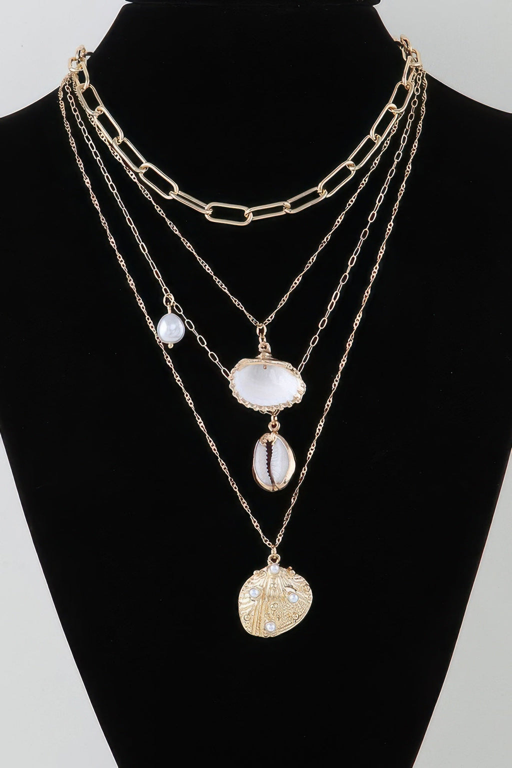 Collier à chaîne pendentifs Sous l'Océan