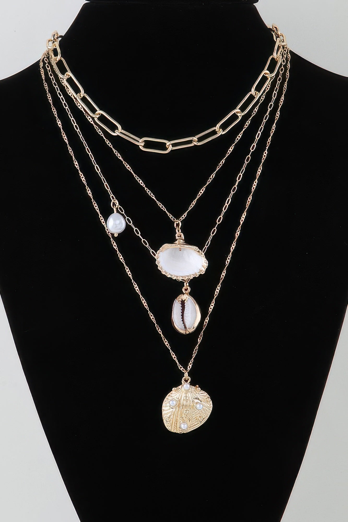 Collier à chaîne pendentifs Sous l'Océan