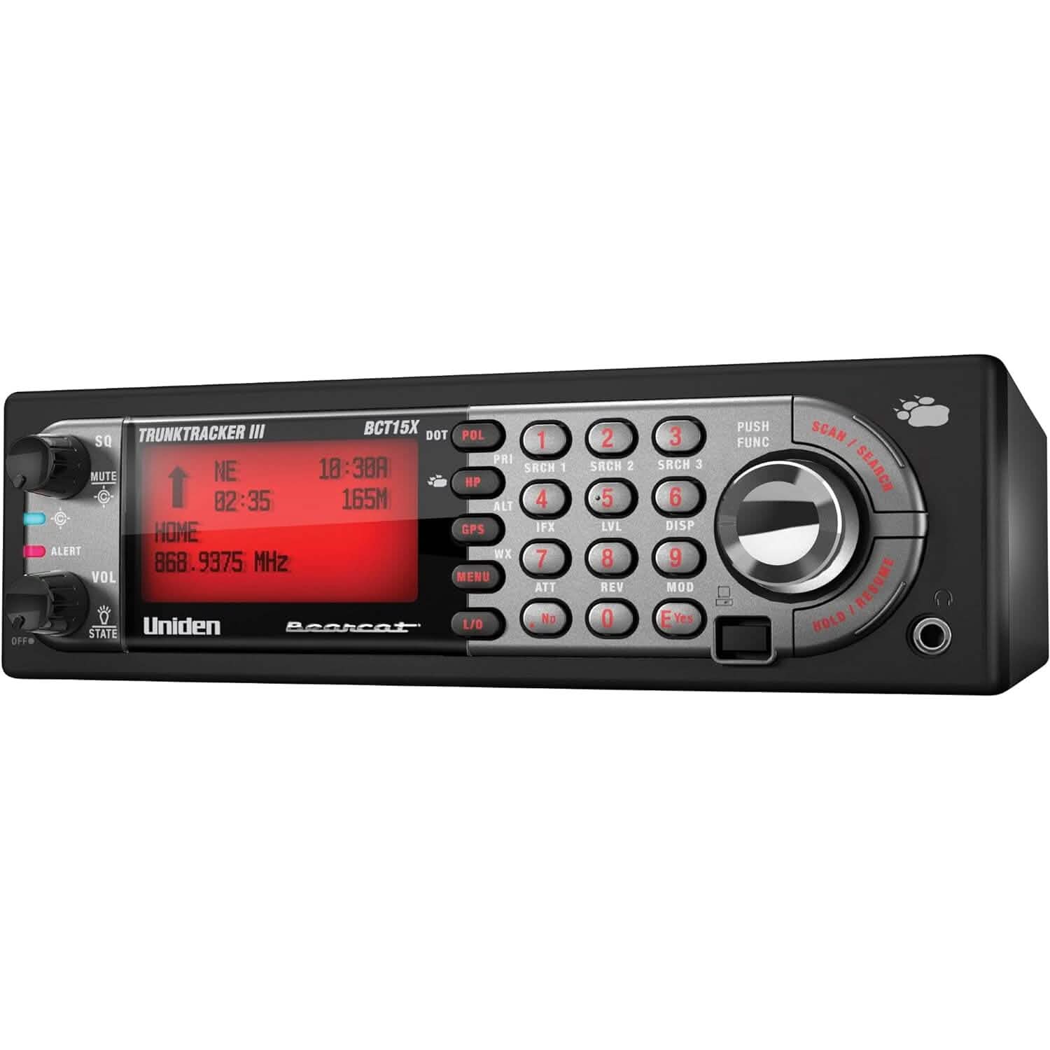 Scanner Uniden BearTracker (BCT15X) avec 9 000 canaux (Reconditionné)