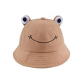 Chapeau Bob Grenouille au Design Unique pour Femme, Chapeau Panama Uni pour Femme Été Automne, Casquette de Pêche de Plage en Plein Air, Chapeau de Soleil Anti-UV pour Femme