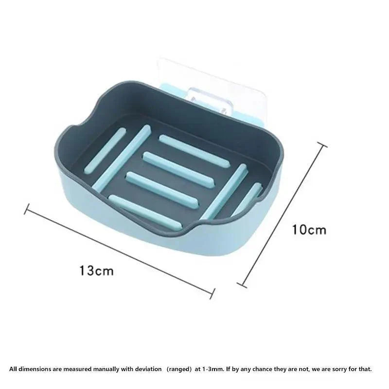 Boîte à savon unique en forme de feuille, porte-savon égouttoir, accessoires de salle de bain, boîte à savon de lessive, fournitures de salle de bain, gadgets.