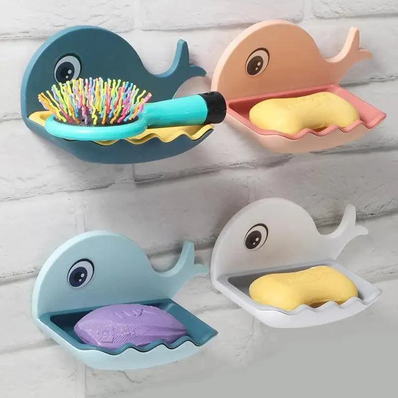Boîte à savon unique en forme de feuille, porte-savon égouttoir, accessoires de salle de bain, boîte à savon de lessive, fournitures de salle de bain, gadgets.