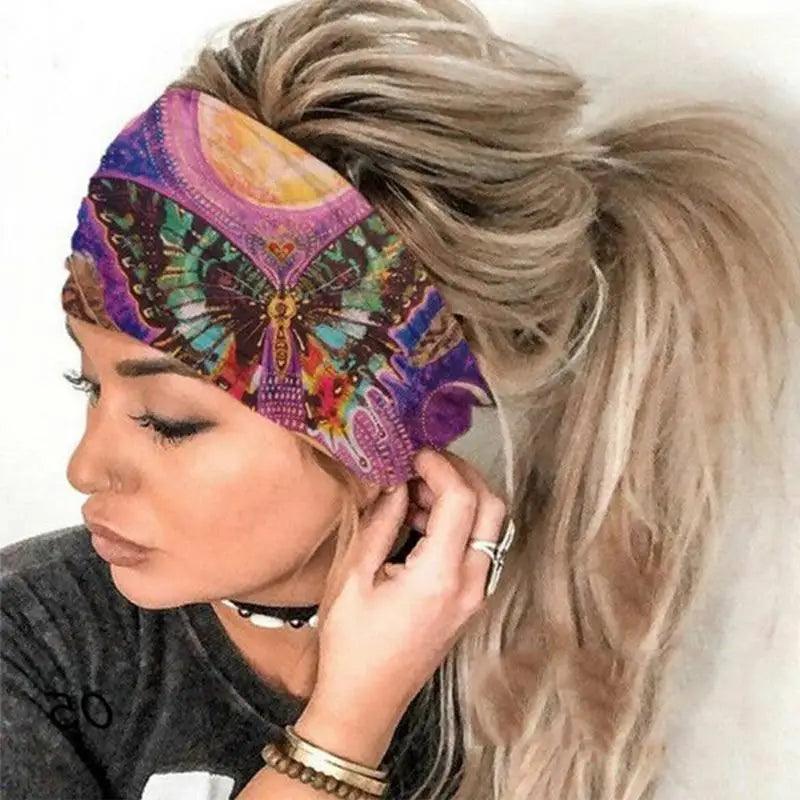 Bandeaux d'été uniques pour femmes, imprimé, style croisé, turbans, bandanas, accessoires pour cheveux, écharpes, couvre-chefs, cadeau