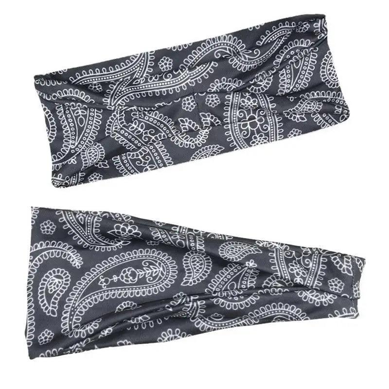 Bandeaux d'été uniques pour femmes, imprimé, style croisé, turbans, bandanas, accessoires pour cheveux, écharpes, couvre-chefs, cadeau