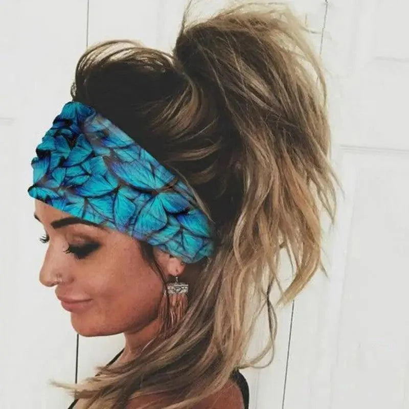Bandeaux d'été uniques pour femmes, imprimé, style croisé, turbans, bandanas, accessoires pour cheveux, écharpes, couvre-chefs, cadeau