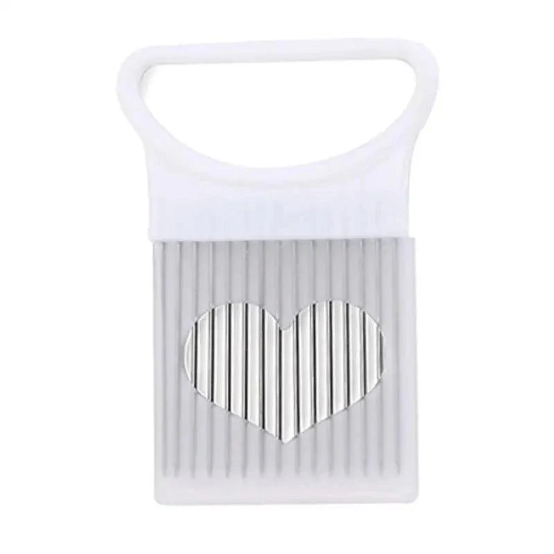 Style unique 1PC Aiguille à oignon en acier inoxydable Support à oignon Manuel Coupe-fruits et légumes simple Trancheuse à pommes de terre Outil de cuisine Accessoires de bar