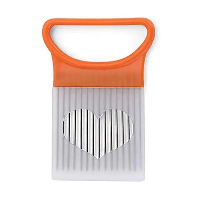 Style unique 1PC Aiguille à oignon en acier inoxydable Support à oignon Manuel Coupe-fruits et légumes simple Trancheuse à pommes de terre Outil de cuisine Accessoires de bar