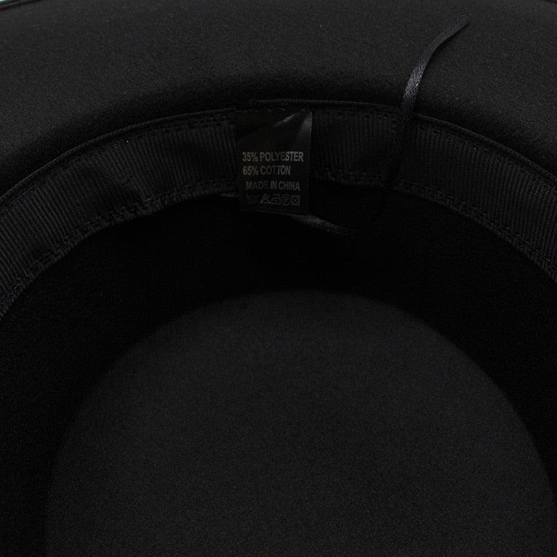 Chapeaux Fedora Style Unique pour Femmes Rétro Nouveau Chapeau à Bords Larges Tendance pour Fête d'Été Chapeau Fedora Grande Taille Chapeaux de Mariage de Luxe Chapeau Haut Plat