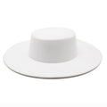 Chapeaux Fedora Style Unique pour Femmes Rétro Nouveau Chapeau à Bords Larges Tendance pour Fête d'Été Chapeau Fedora Grande Taille Chapeaux de Mariage de Luxe Chapeau Haut Plat