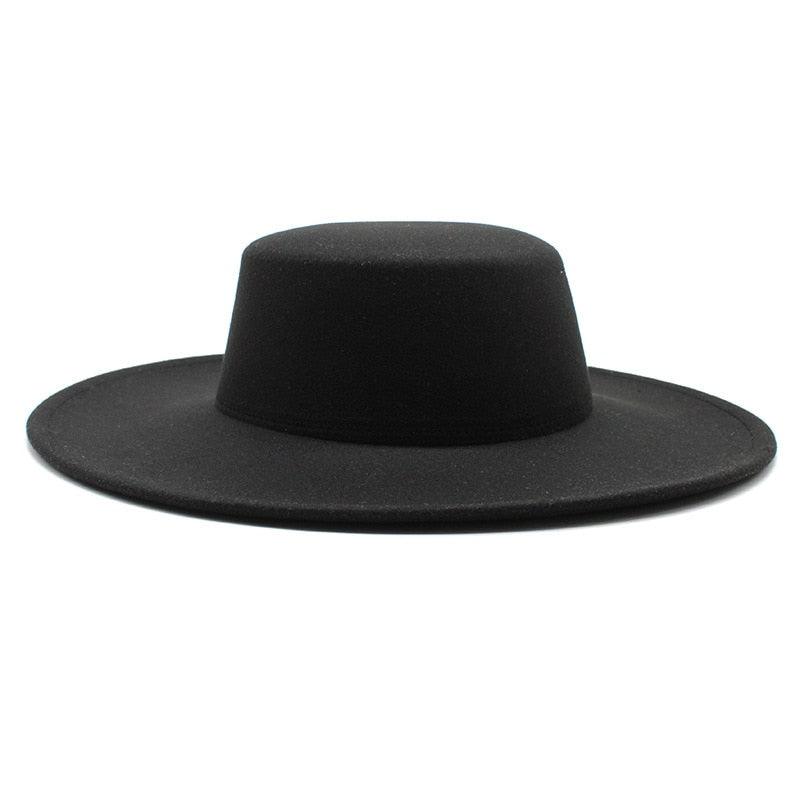 Chapeaux Fedora Style Unique pour Femmes Rétro Nouveau Chapeau à Bords Larges Tendance pour Fête d'Été Chapeau Fedora Grande Taille Chapeaux de Mariage de Luxe Chapeau Haut Plat