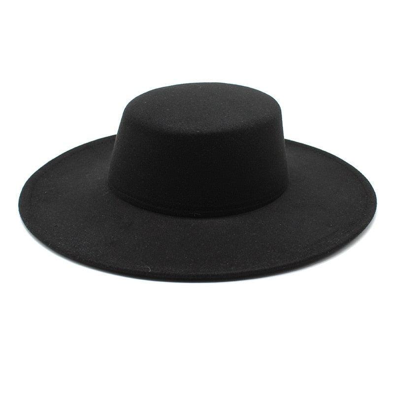 Chapeaux Fedora Style Unique pour Femmes Rétro Nouveau Chapeau à Bords Larges Tendance pour Fête d'Été Chapeau Fedora Grande Taille Chapeaux de Mariage de Luxe Chapeau Haut Plat
