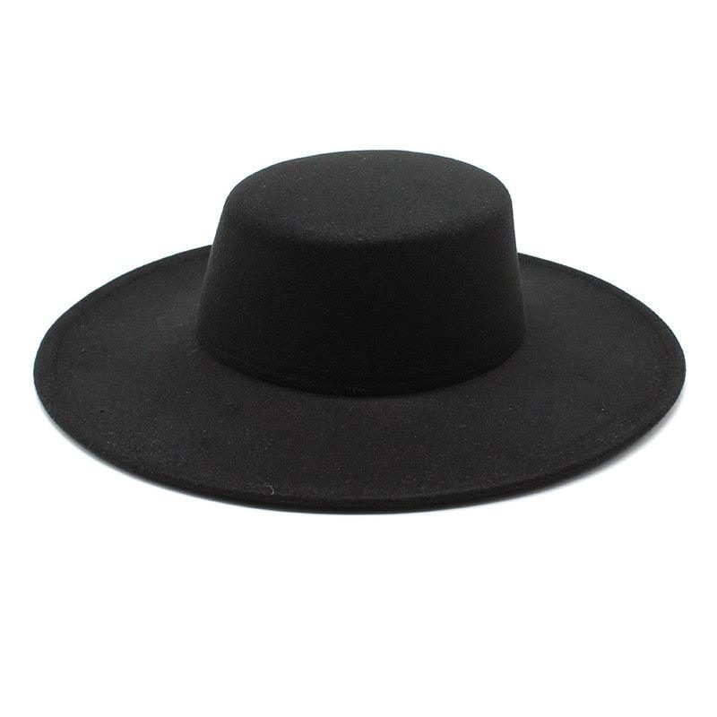 Chapeaux Fedora Style Unique pour Femmes Rétro Nouveau Chapeau à Bords Larges Tendance pour Fête d'Été Chapeau Fedora Grande Taille Chapeaux de Mariage de Luxe Chapeau Haut Plat