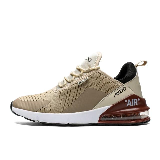 Chaussures de course unisexe à coussin d'air Baskets pour hommes Chaussures de sport légères et respirantes Entraînement Jogging Soutien de la voûte plantaire Chaussures de tennis Baskets à coussin d'air respirantes pour l'entraînement en salle de sport