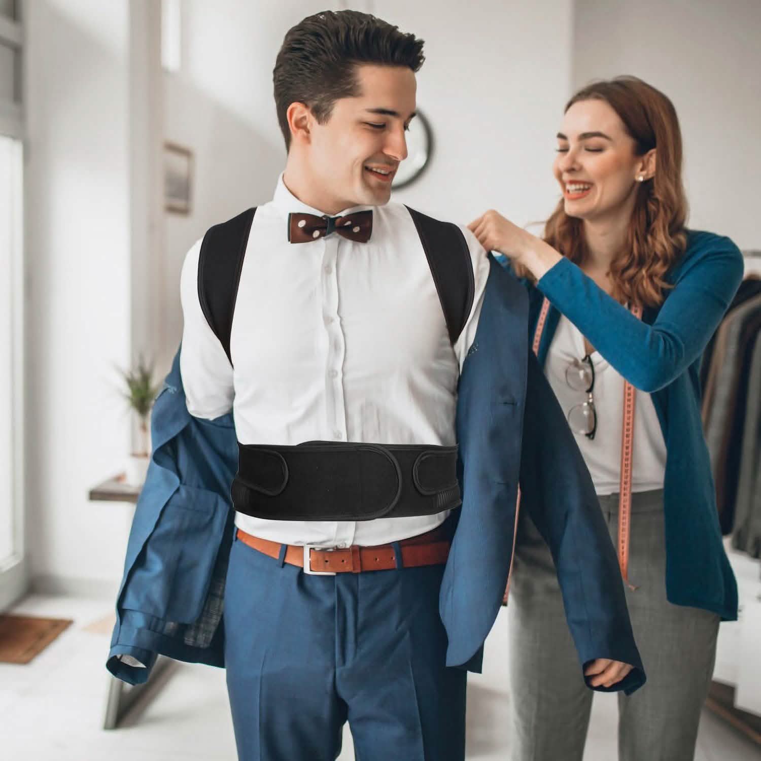 Correcteur de posture unisexe pour le dos