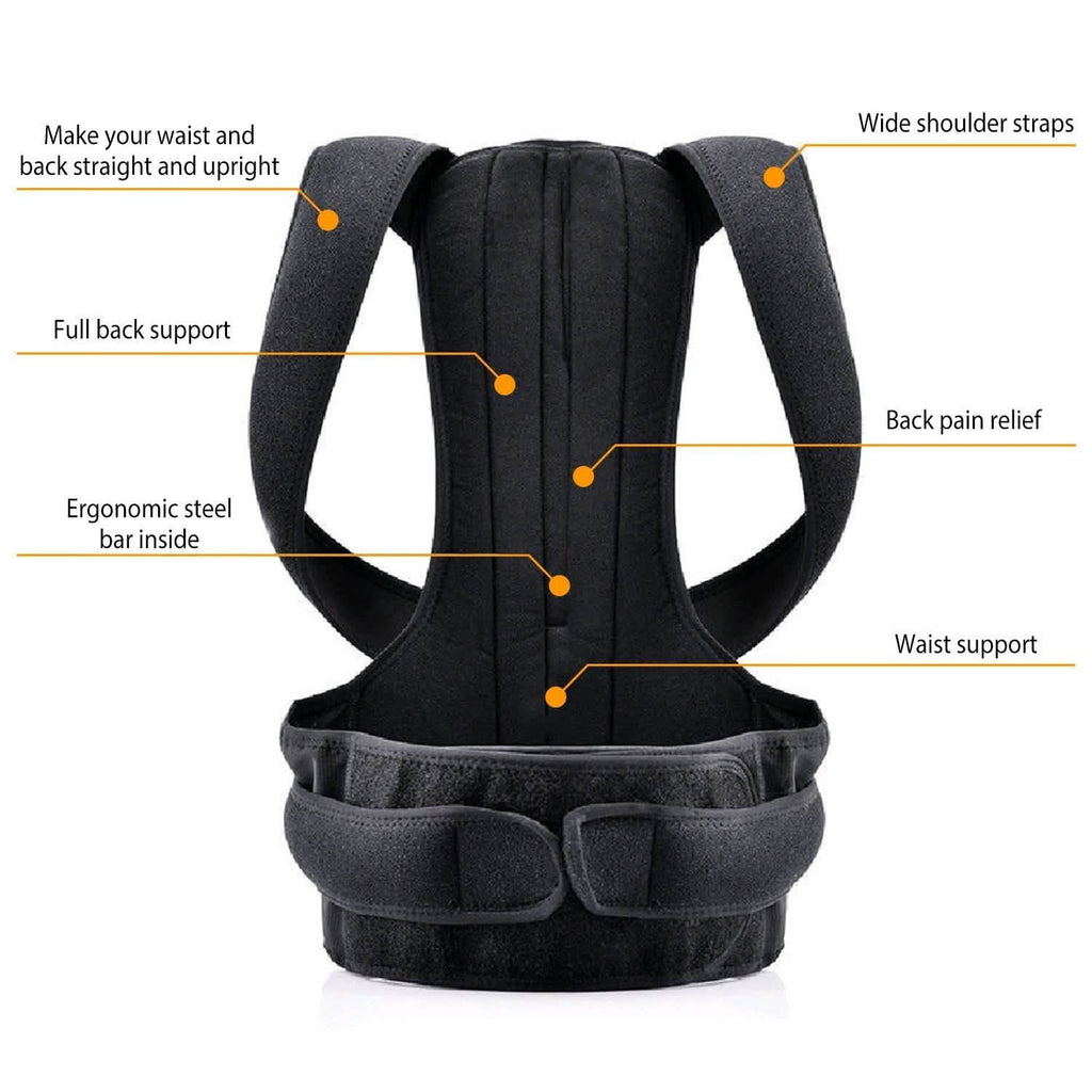 Correcteur de posture unisexe pour le dos