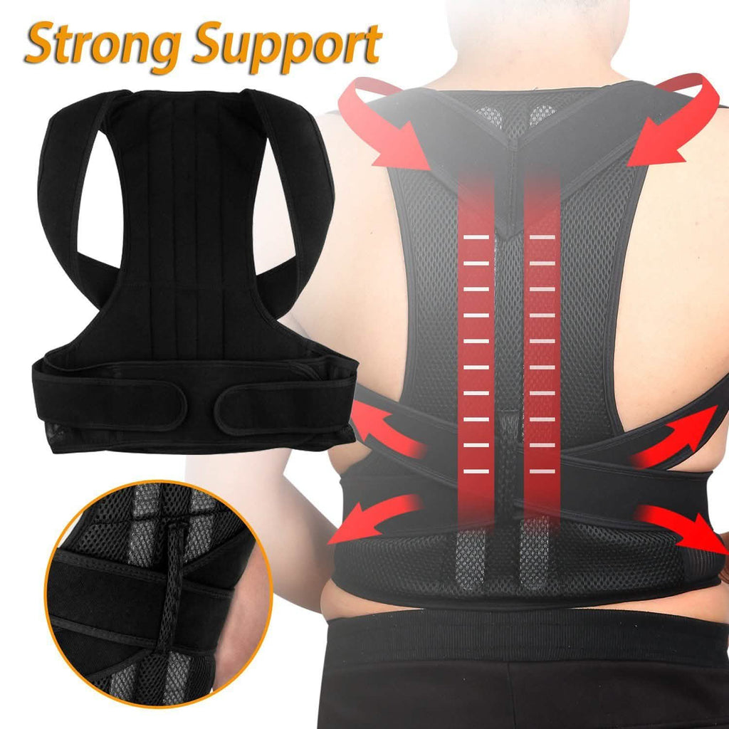 Correcteur de posture unisexe pour le dos