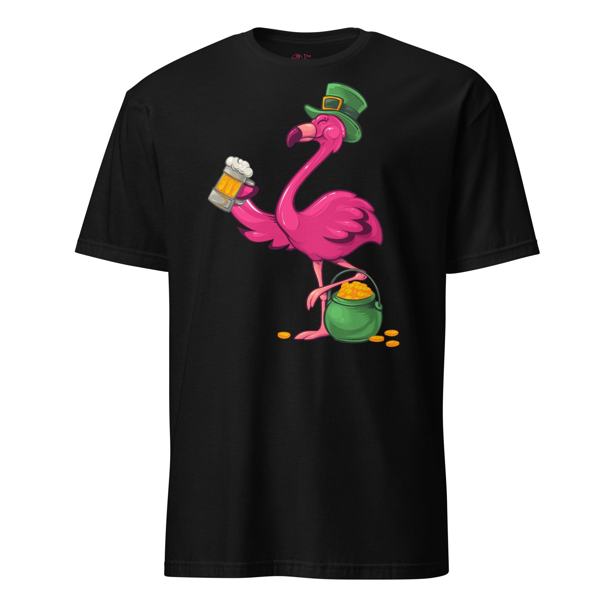 Original Le T-shirt populaire Flamingo de la Saint-Patrick