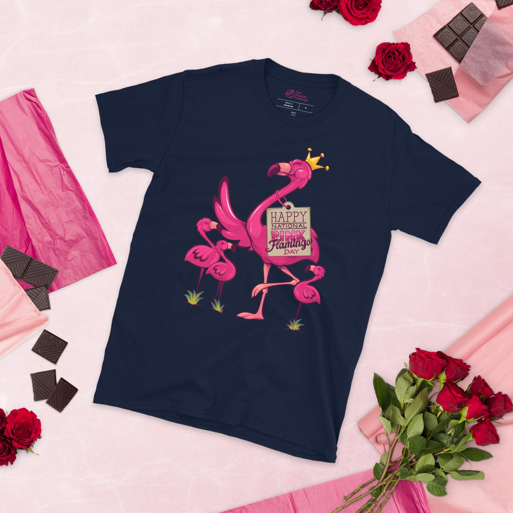 Original Le T-shirt Original Flamingo National Pink Flamingo Day