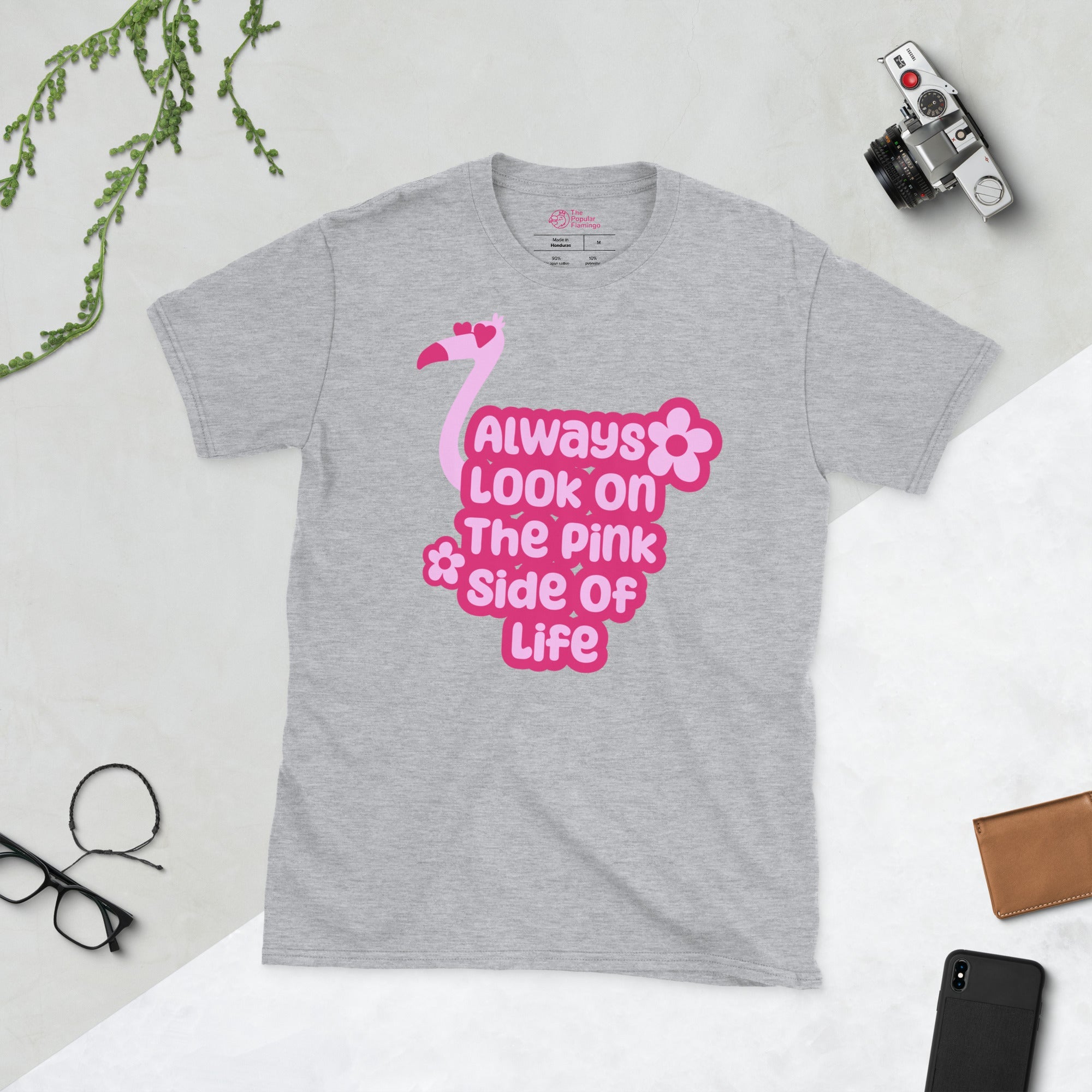 T-shirt Toujours Voir La Vie En Rose