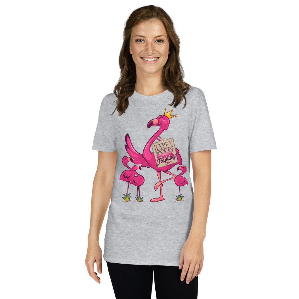 Original Le T-shirt Original Flamingo National Pink Flamingo Day