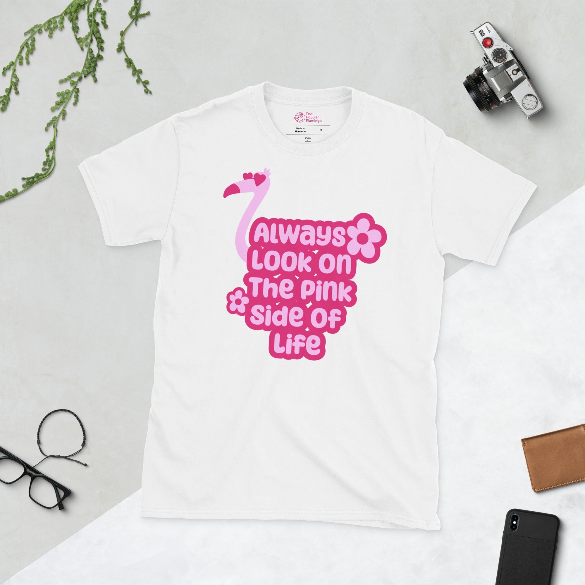 T-shirt Toujours Voir La Vie En Rose