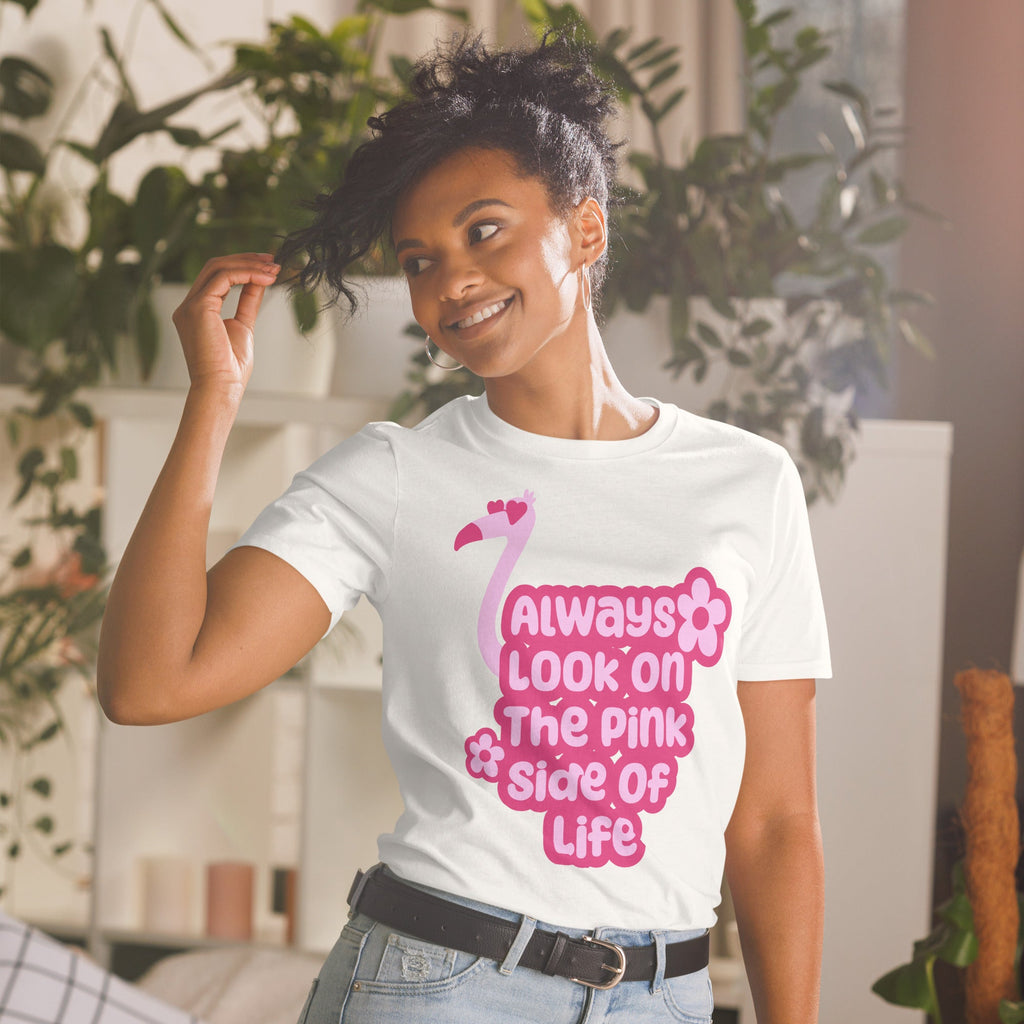 T-shirt Toujours Voir La Vie En Rose