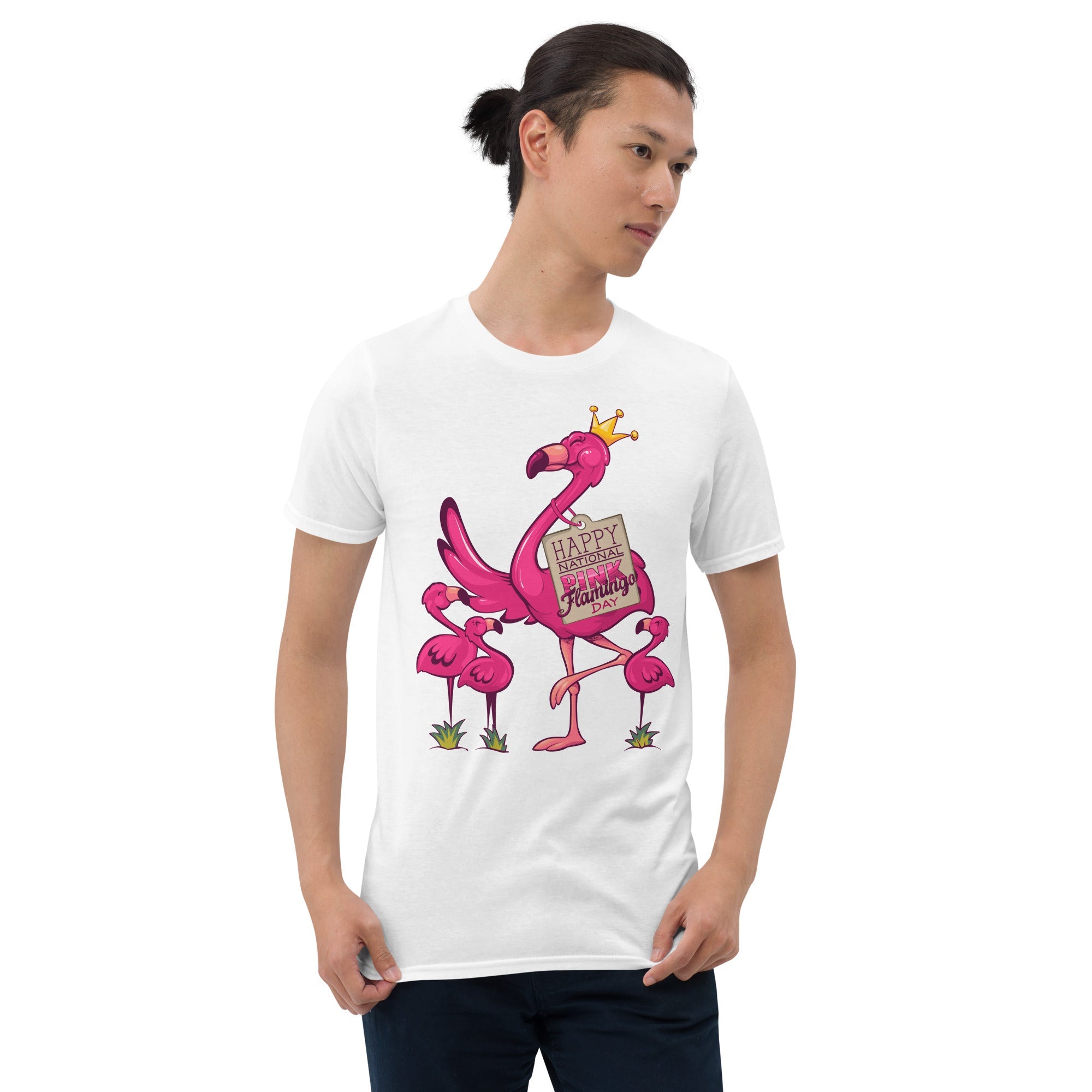 Original Le T-shirt Original Flamingo National Pink Flamingo Day