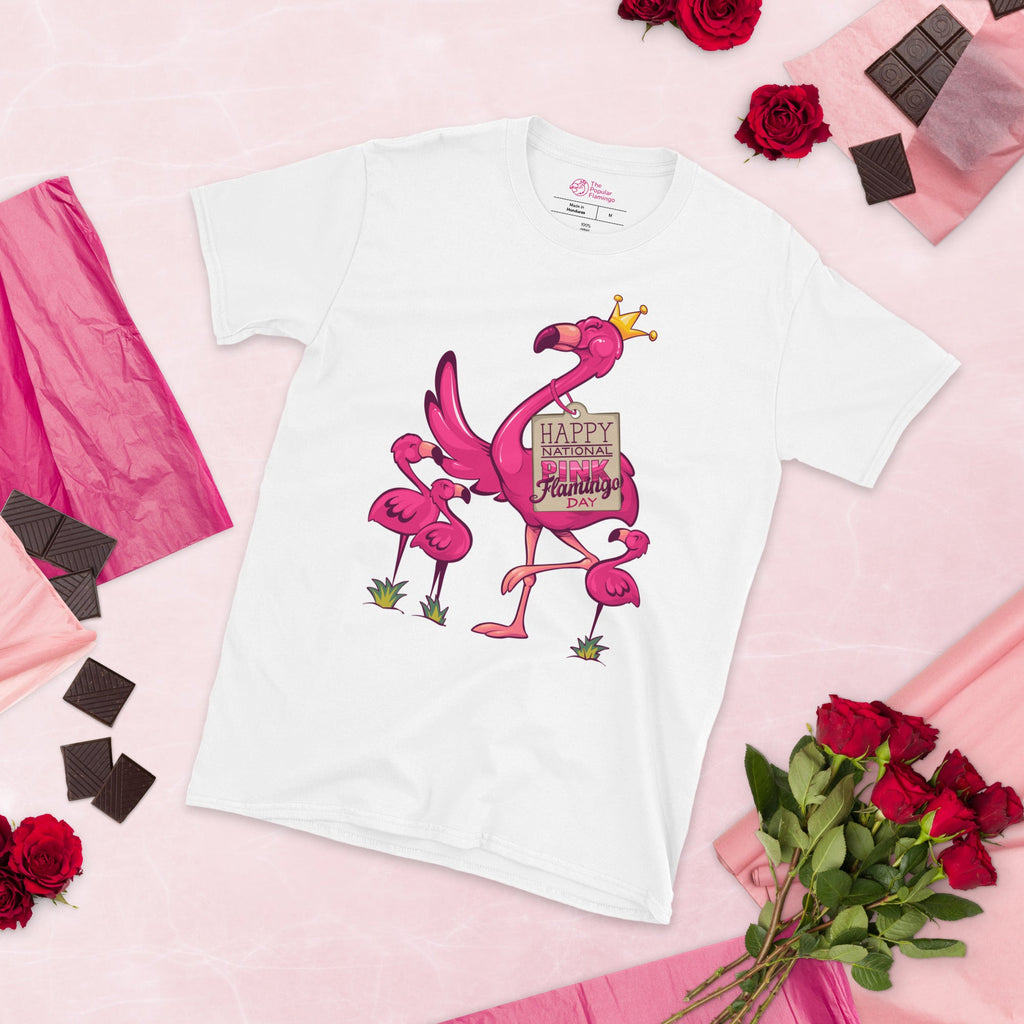 Original Le T-shirt Original Flamingo National Pink Flamingo Day