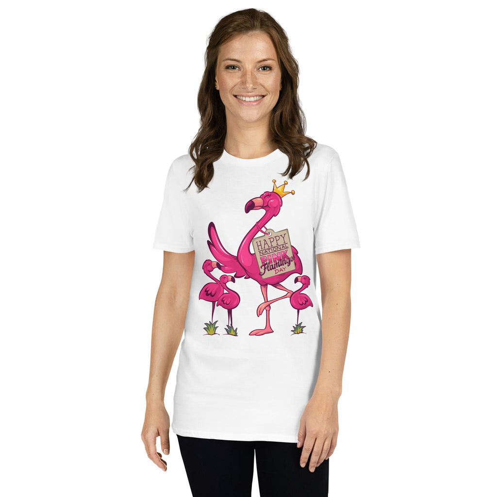 Original Le T-shirt Original Flamingo National Pink Flamingo Day