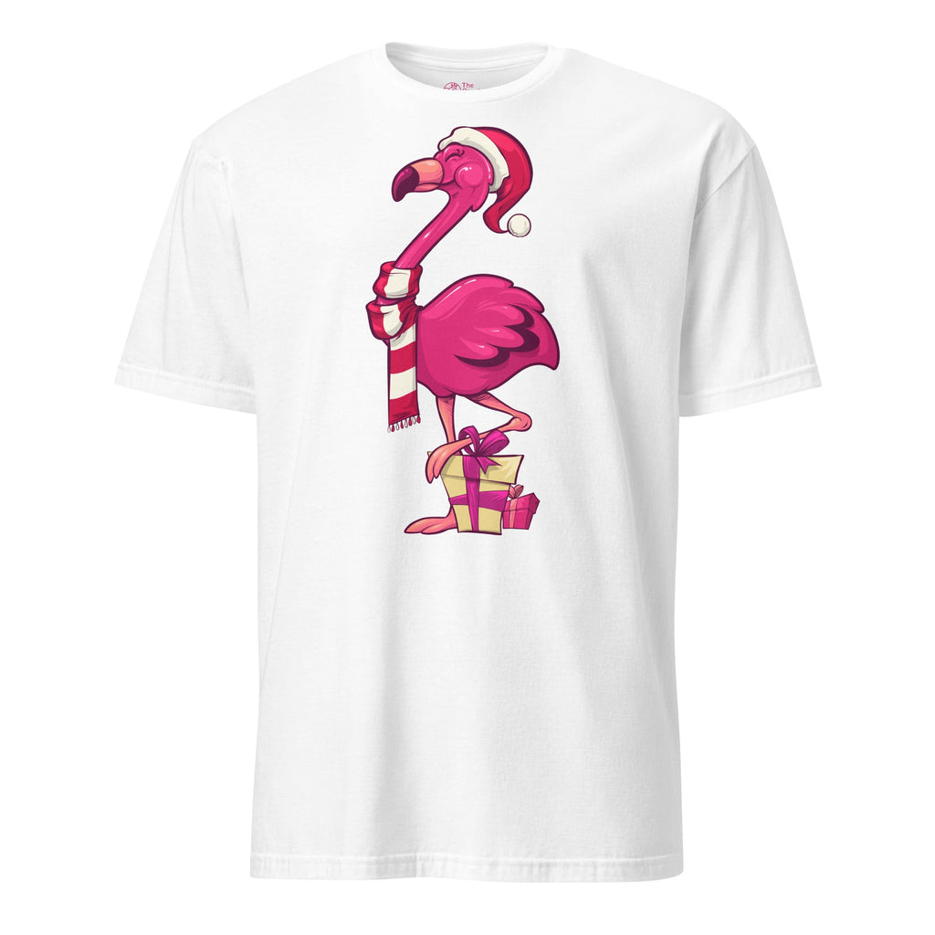 Original Le T-shirt de Noël populaire Flamant rose