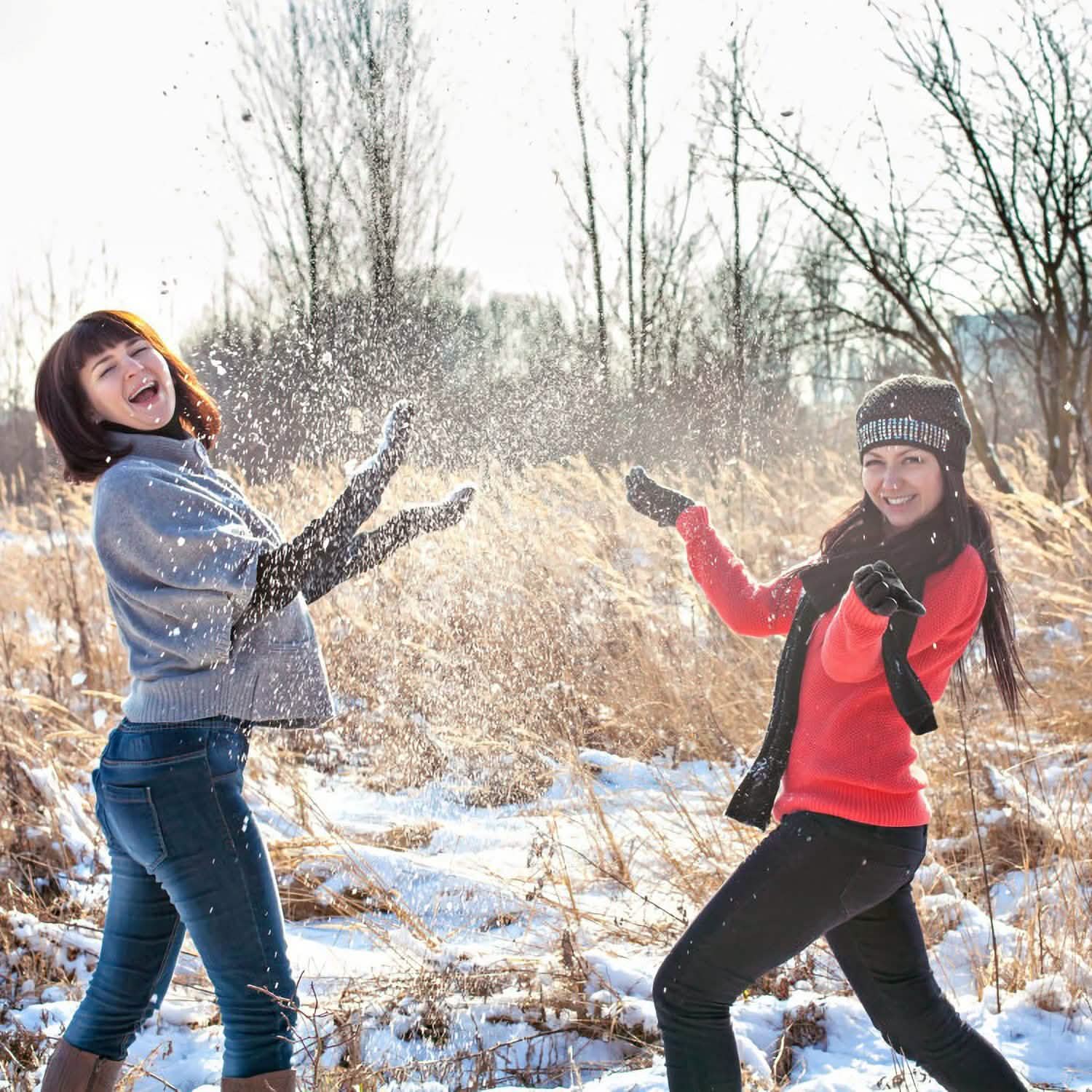 Gants chauds d'hiver en cuir unisexe
