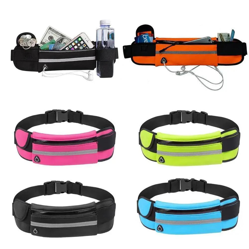 Pochette de sport unisexe légère, mini sac banane ultra-fin, étanche, design unique, ceinture de course pour coureurs