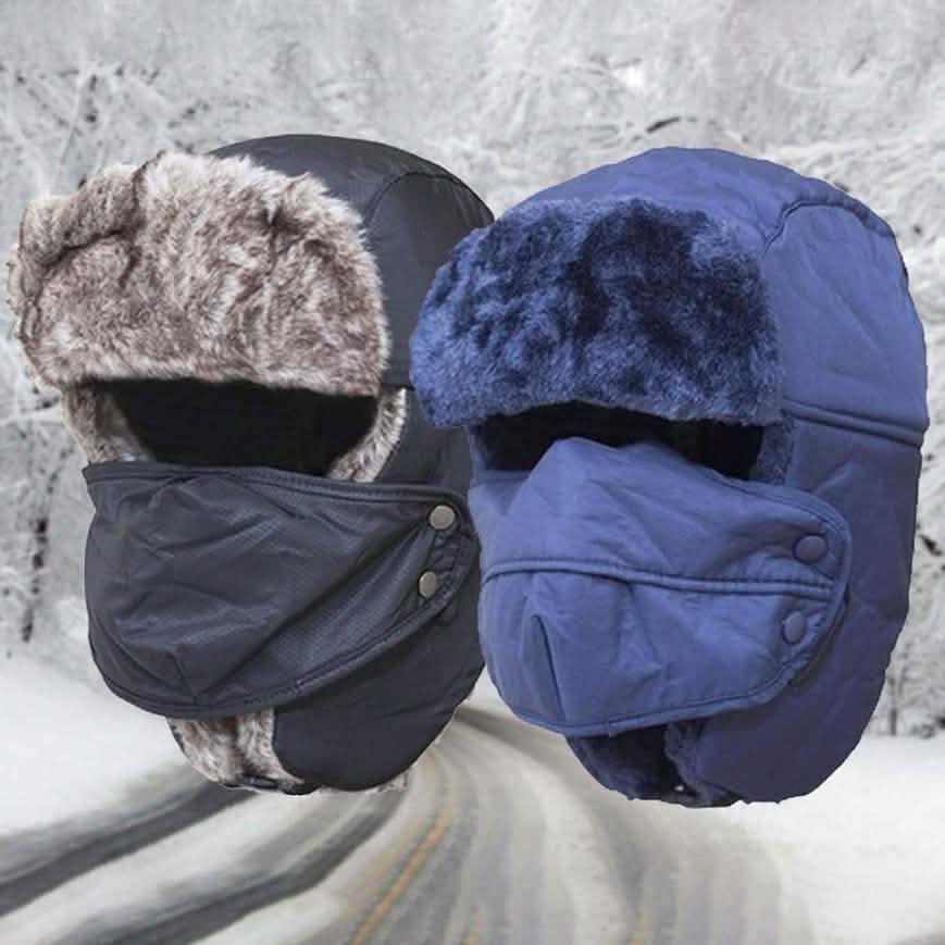 Casque d'hiver unisexe Maximum-Coverage de type aviateur
