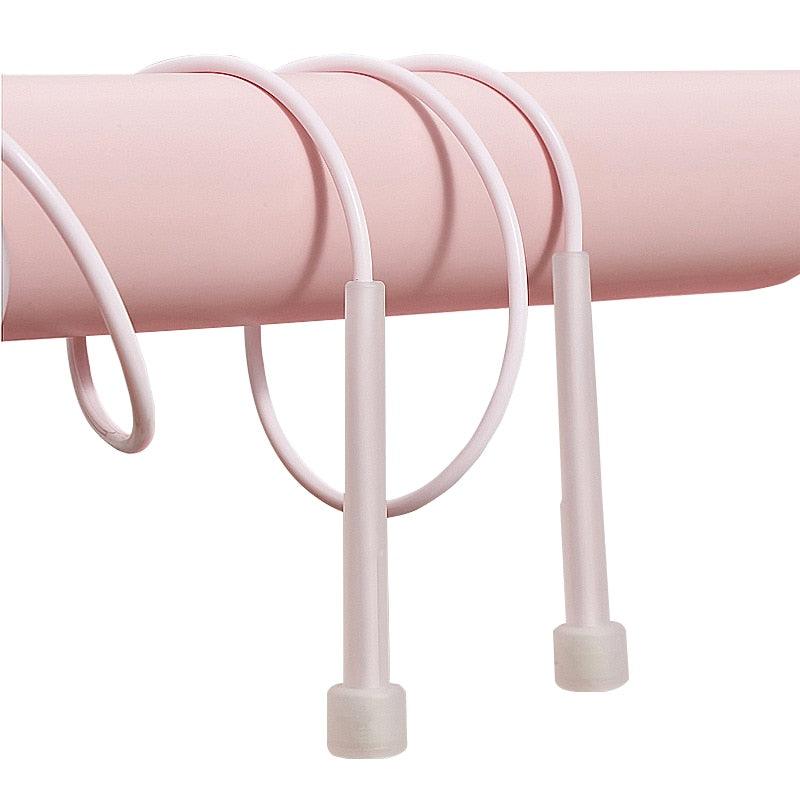 Corde à sauter professionnelle unisexe pour hommes et femmes en PVC, corde à sauter réglable en PVC pour l'entraînement de vitesse, le cardio, l'exercice à domicile et la remise en forme