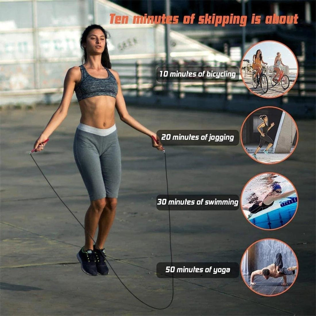 Corde à sauter professionnelle unisexe pour hommes et femmes en PVC, corde à sauter réglable en PVC pour l'entraînement de vitesse, le cardio, l'exercice à domicile et la remise en forme