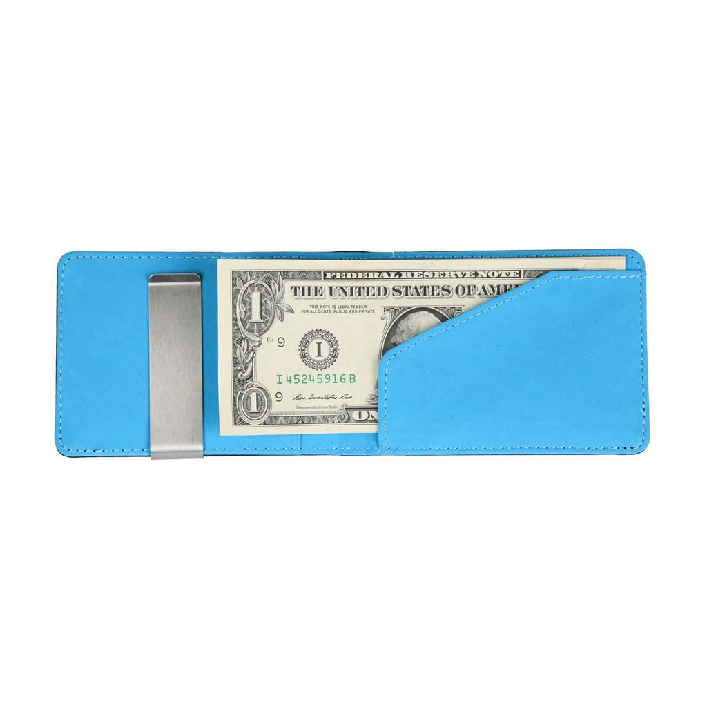 Portefeuille unisexe en cuir PU avec blocage RFID