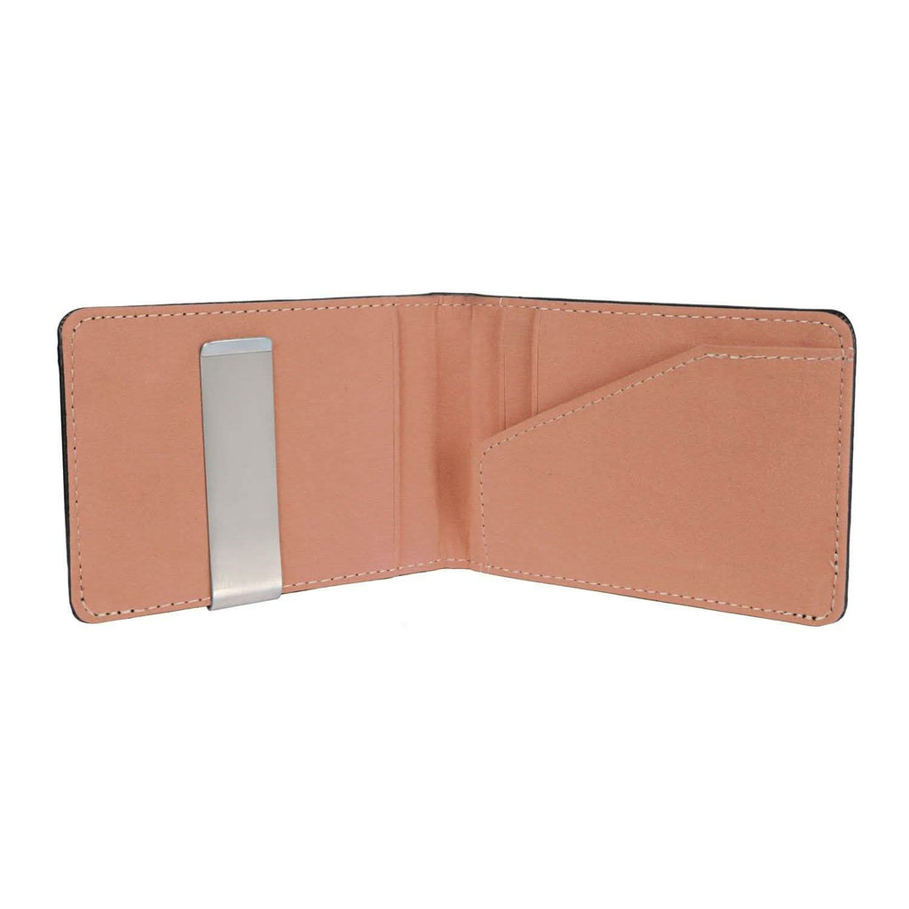 Portefeuille unisexe en cuir PU avec blocage RFID