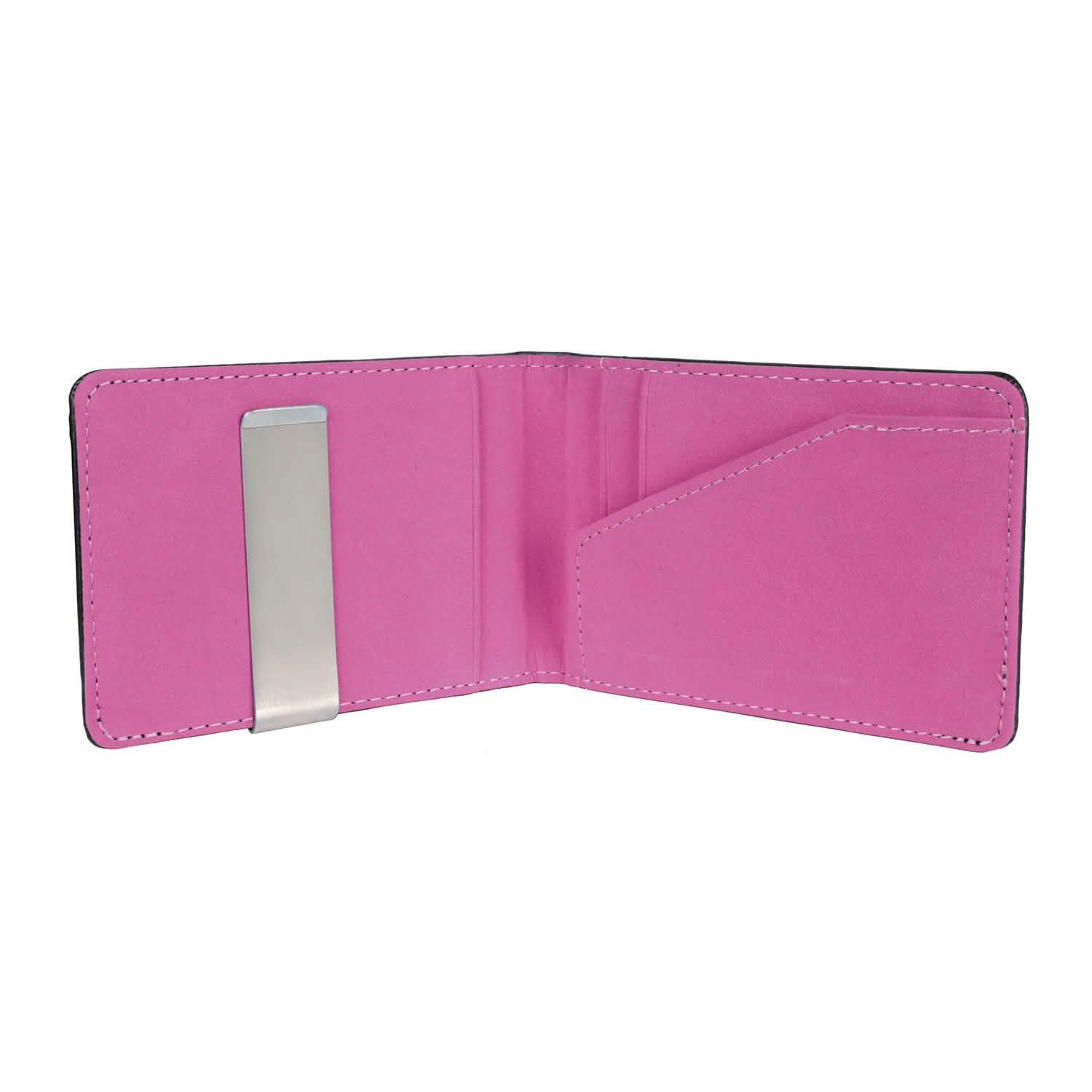Portefeuille unisexe en cuir PU avec blocage RFID