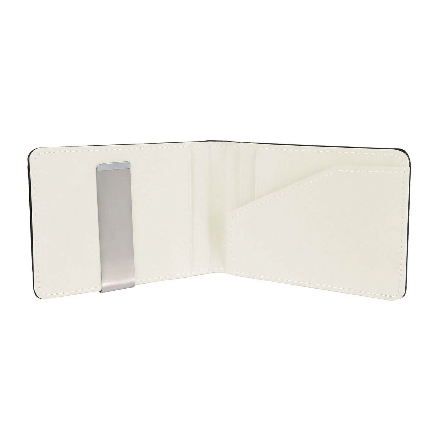 Portefeuille unisexe en cuir PU avec blocage RFID