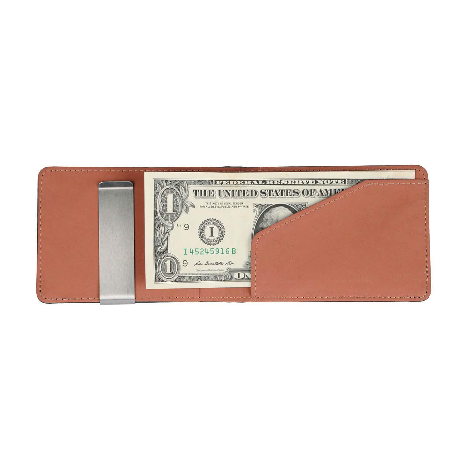 Portefeuille unisexe en cuir PU avec blocage RFID