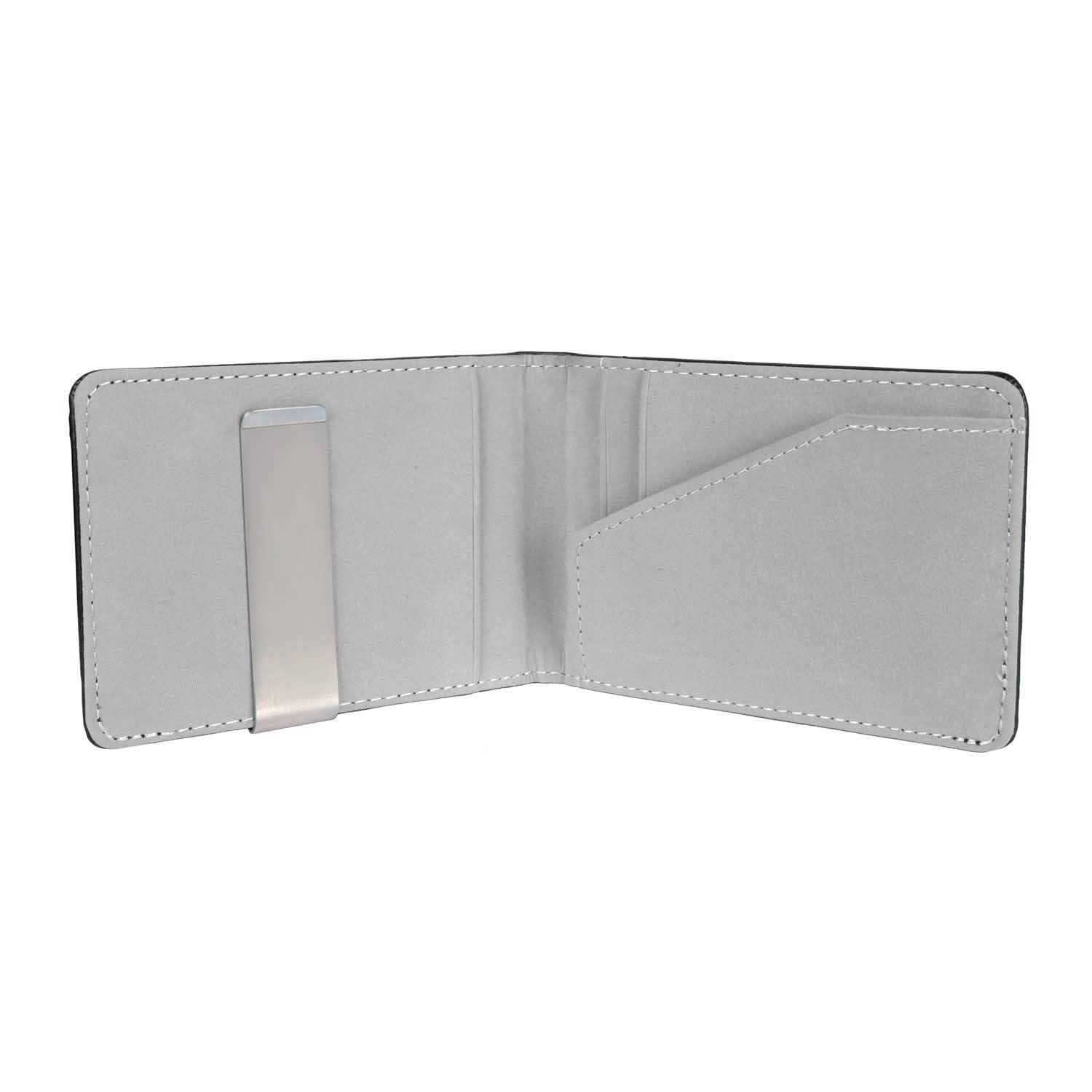 Portefeuille unisexe en cuir PU avec blocage RFID