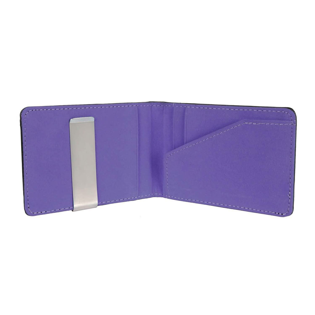 Portefeuille unisexe en cuir PU avec blocage RFID
