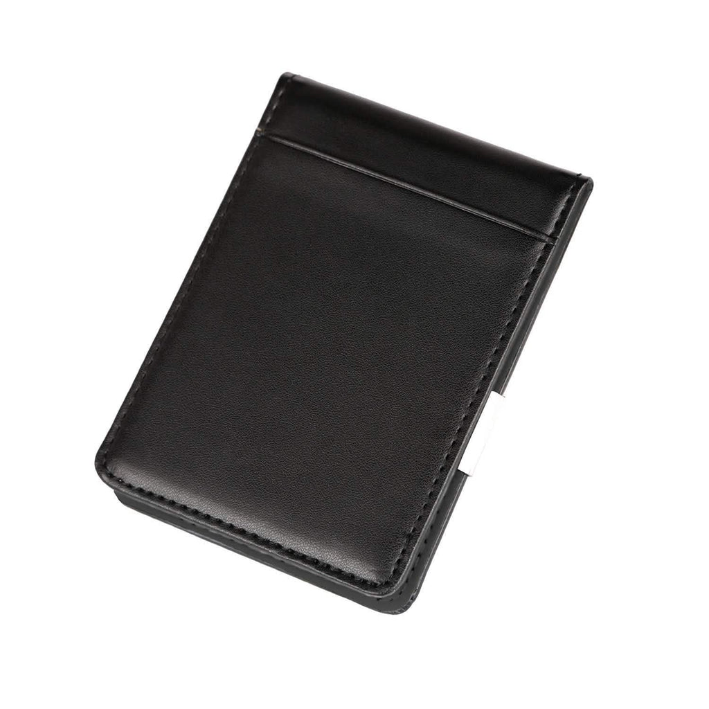 Portefeuille unisexe en cuir PU avec blocage RFID