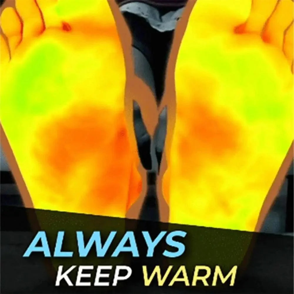 Chaussettes magnétiques auto-chauffantes unisexe Auto-chauffantes Confortables Hiver Chaudes Massage Douces Soulagement de la douleur