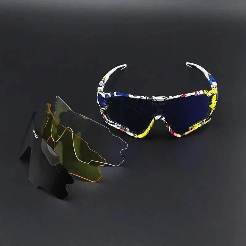 Lunettes de Cyclisme Sport Unisexe Hommes Femmes Lunettes de Soleil Cool Lunettes de Cyclisme Activités de Plein Air Design Moderne