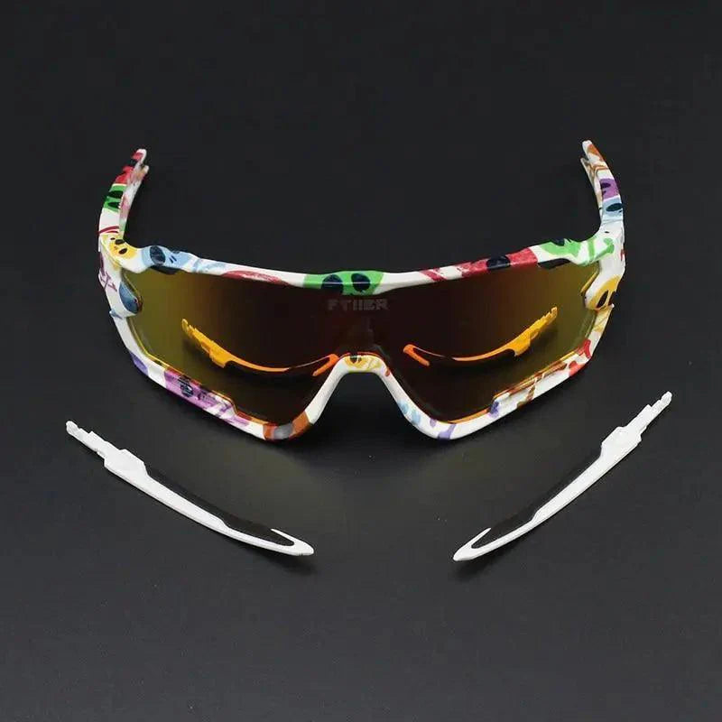 Lunettes de Cyclisme Sport Unisexe Hommes Femmes Lunettes de Soleil Cool Lunettes de Cyclisme Activités de Plein Air Design Moderne