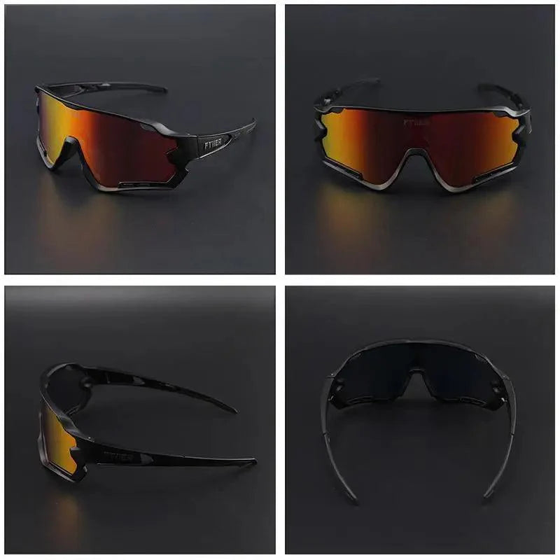 Lunettes de Cyclisme Sport Unisexe Hommes Femmes Lunettes de Soleil Cool Lunettes de Cyclisme Activités de Plein Air Design Moderne