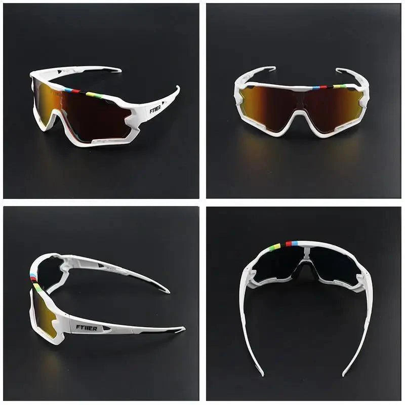 Lunettes de Cyclisme Sport Unisexe Hommes Femmes Lunettes de Soleil Cool Lunettes de Cyclisme Activités de Plein Air Design Moderne