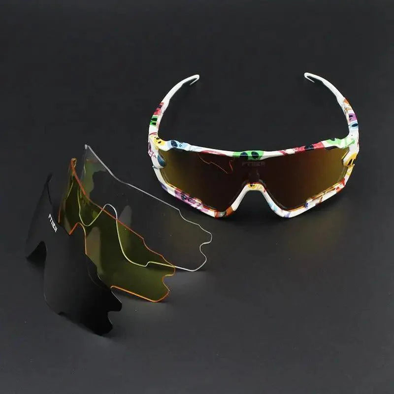 Lunettes de Cyclisme Sport Unisexe Hommes Femmes Lunettes de Soleil Cool Lunettes de Cyclisme Activités de Plein Air Design Moderne